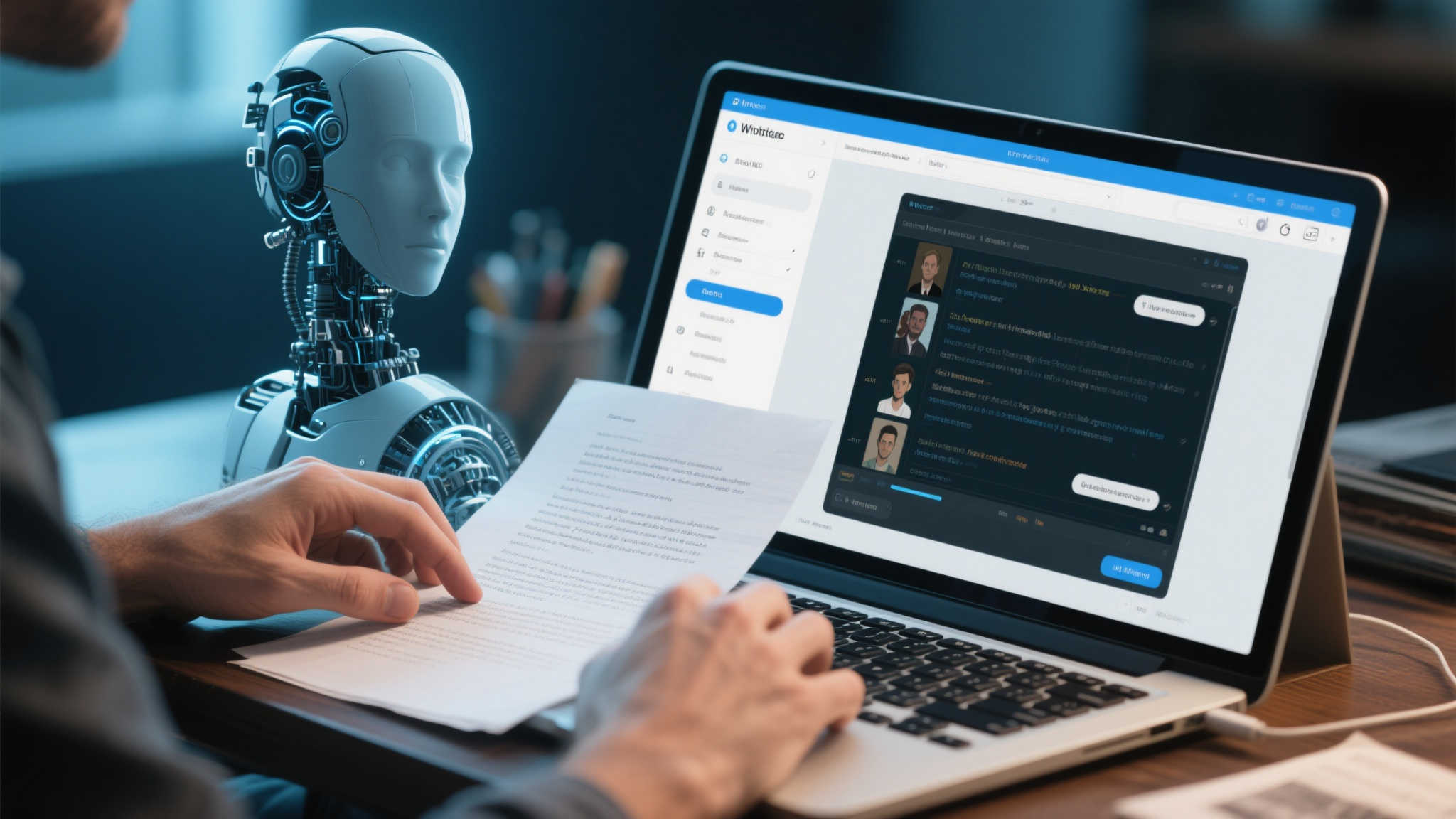 编剧赞叹AI强大，仍钟情于创作乐趣